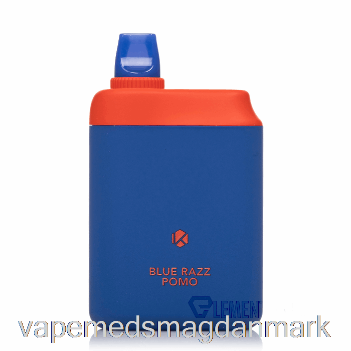 Vape Juice Kadobar X Pk Mærker Pk5000 Engangs Blå Razz Pomo
